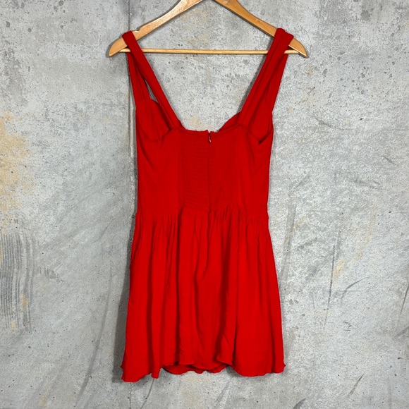 REFORMATION 
Taiga Crepe Mini Dress - Picture 5 of 9